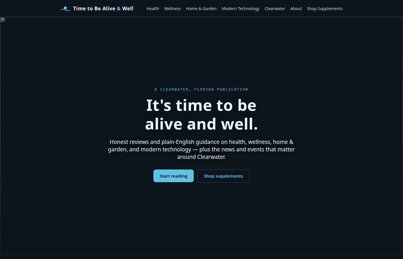 Alive & Well screenshot