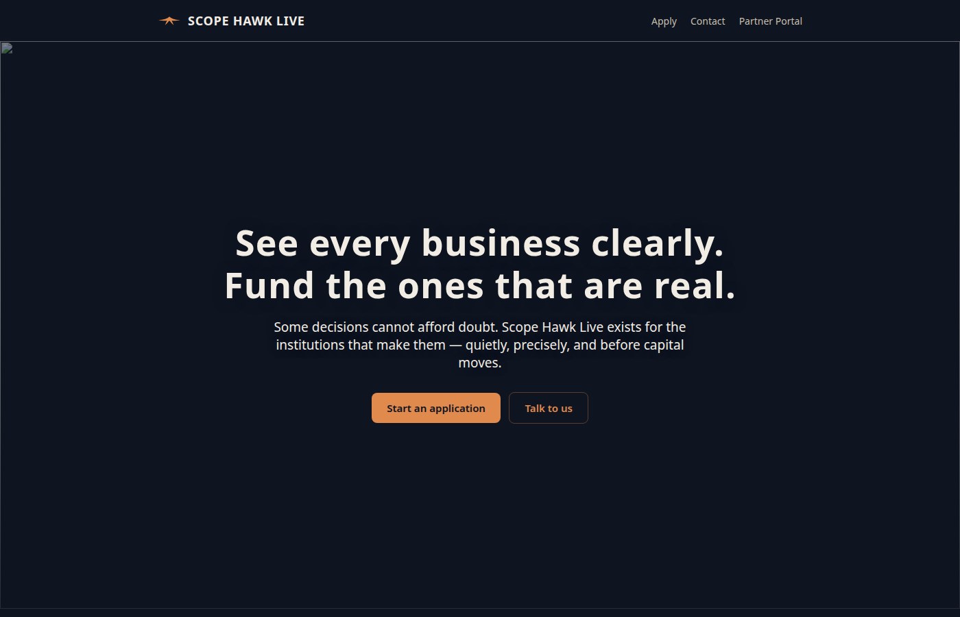 Scope Hawk Live screenshot